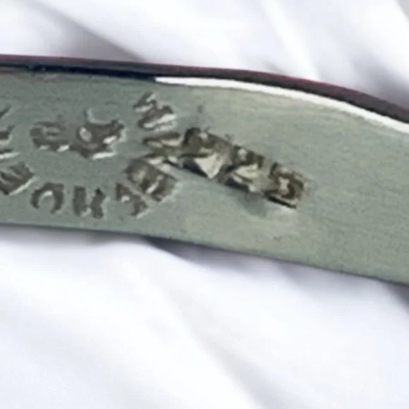 Vintage Sterling Silver Bangle Bracelet - Picture 4 of 5